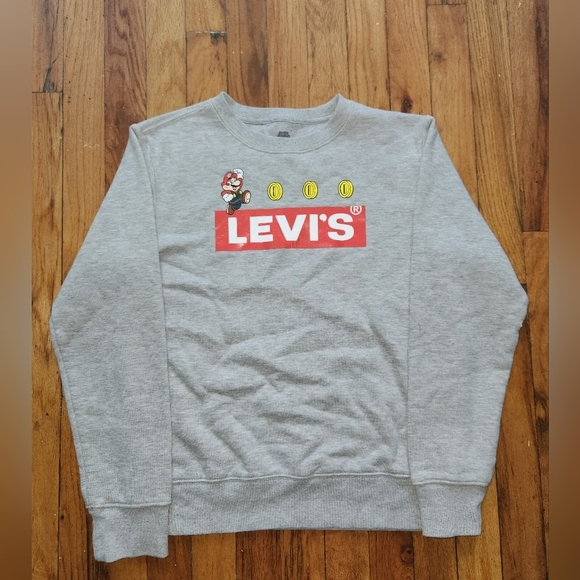 Super Mario Levi's Crewneck Sweater - Picture 1 of 3